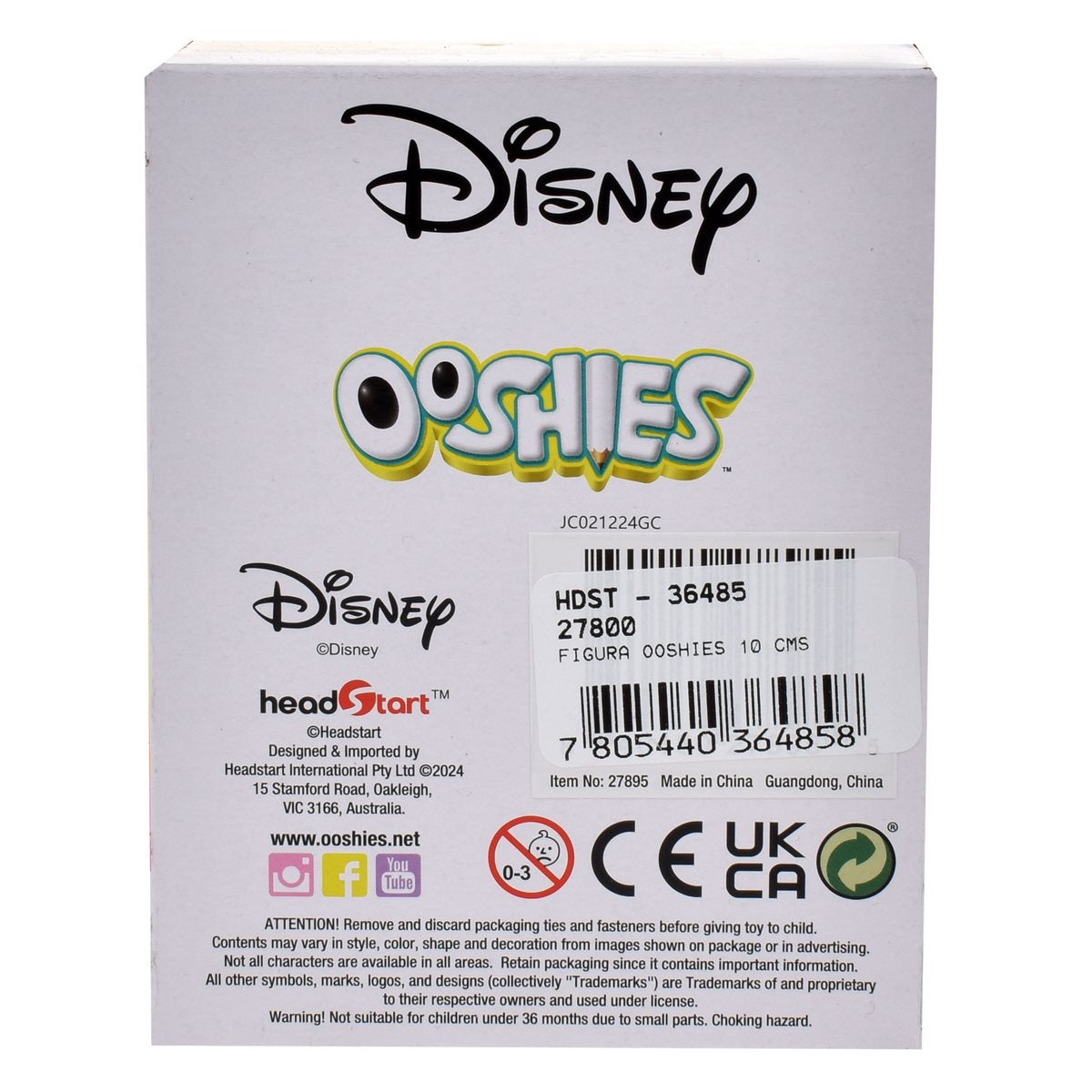 Figura Ooshies 10 Cms - Disney Princesas - Ariel