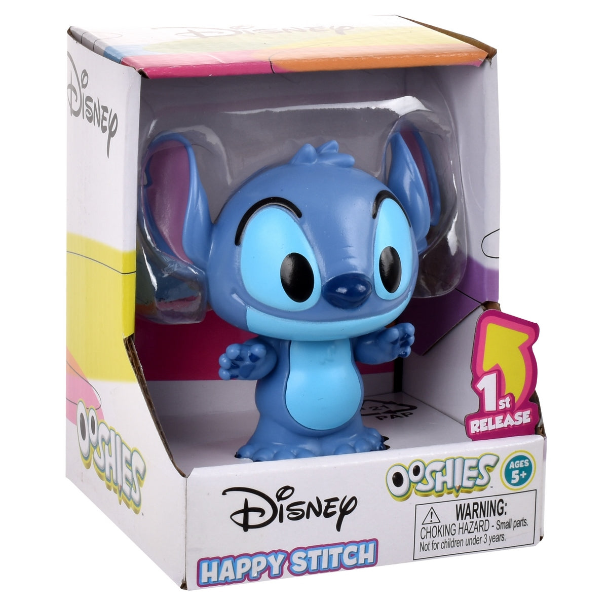 Figura Ooshies 10 Cm - Stitch - Happy Stitch