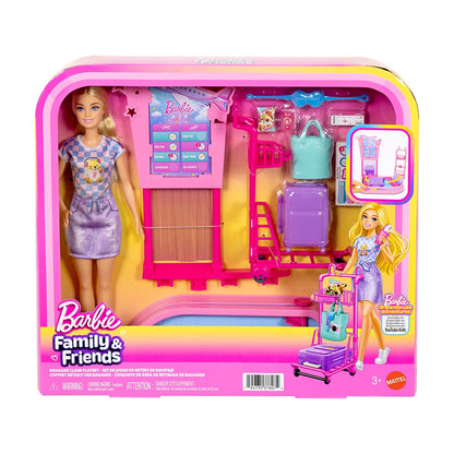 Barbie Set De Juego Con Muñeca Aventuras De Viaje