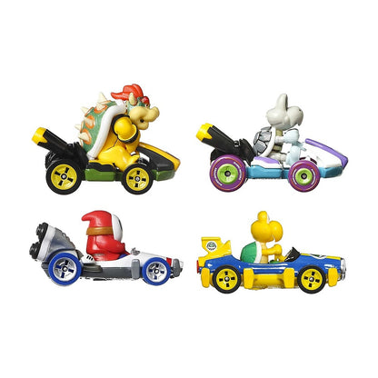 Hot Wheels  Paquete Sorpresa De 4 Autos Mario Kart