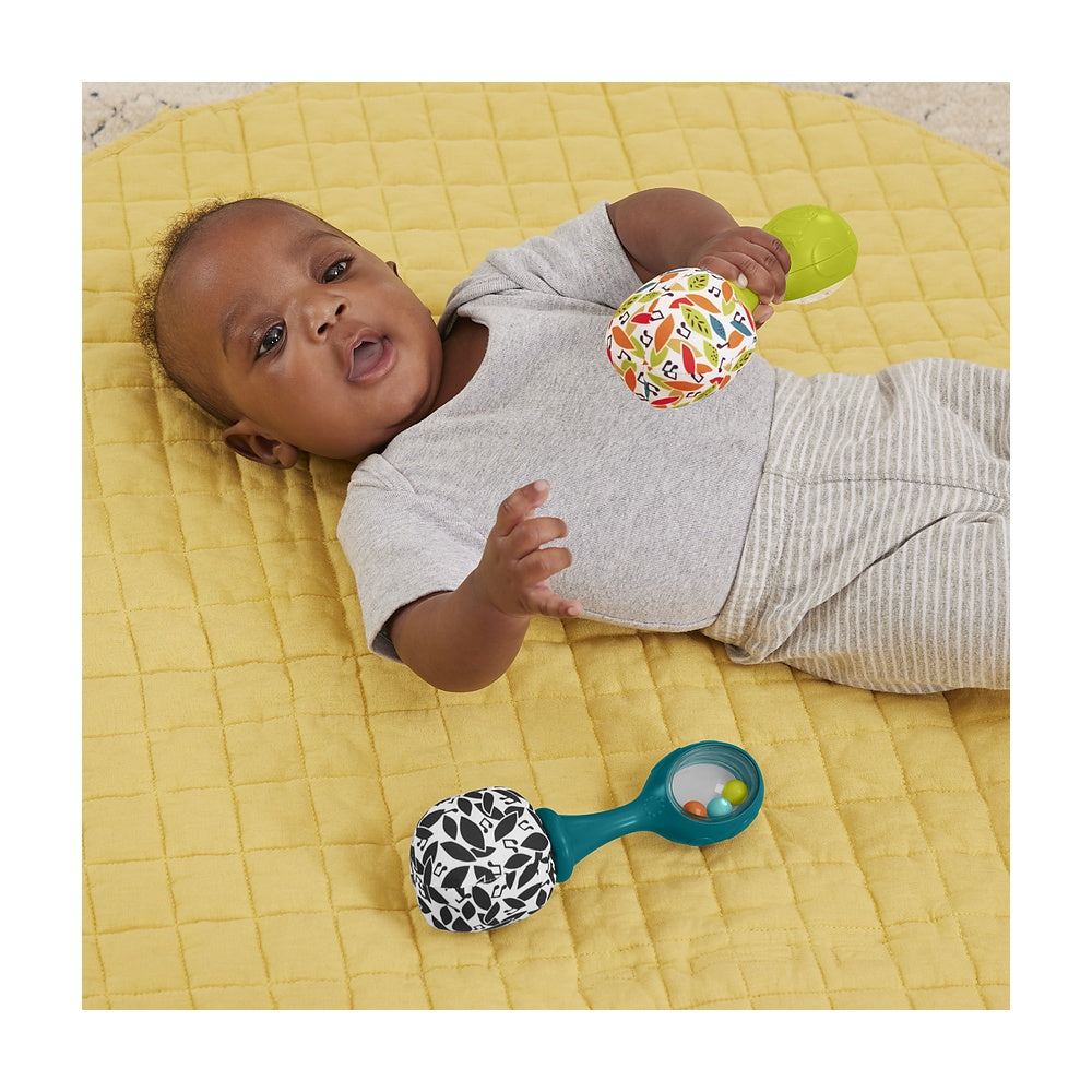 Fisher-price Maracas Azul Y Verde Diversión Y Música