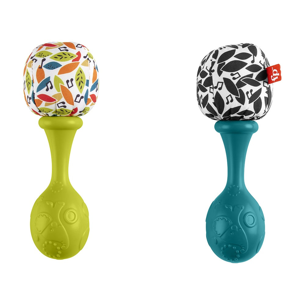 Fisher-price Maracas Azul Y Verde Diversión Y Música