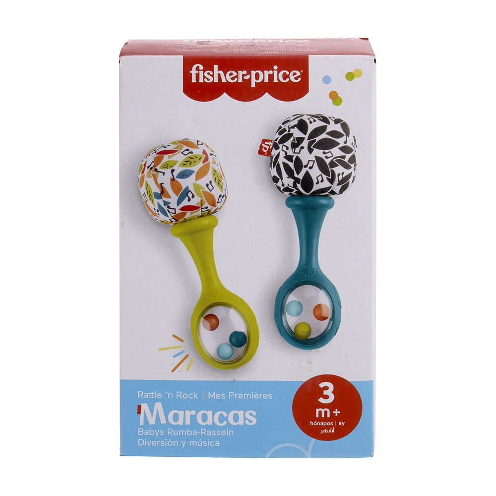 Fisher-price Maracas Azul Y Verde Diversión Y Música