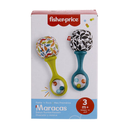 Fisher-price Maracas Azul Y Verde Diversión Y Música