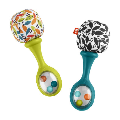 Fisher-price Maracas Azul Y Verde Diversión Y Música