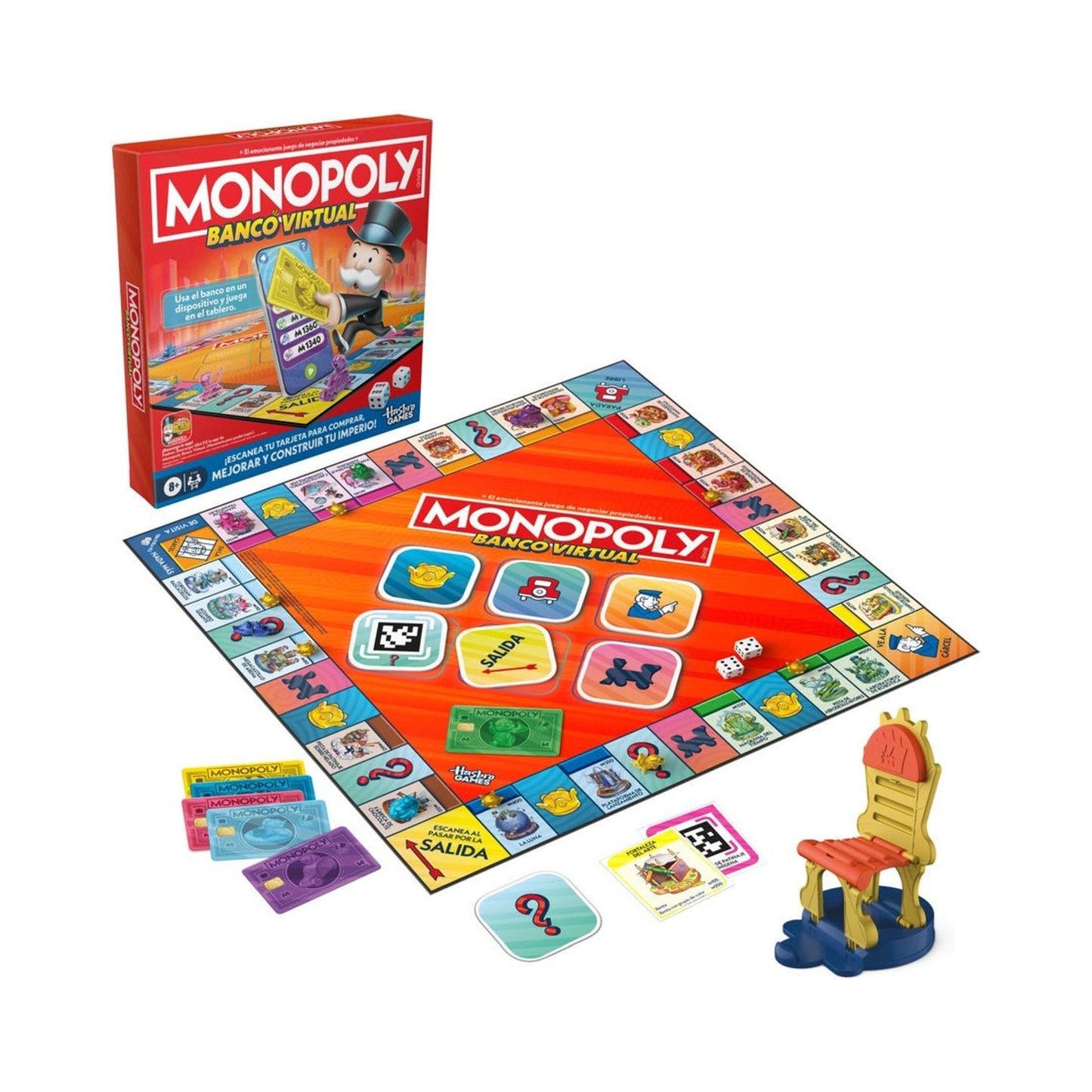 Monopoly Banca Virtual Hasbro