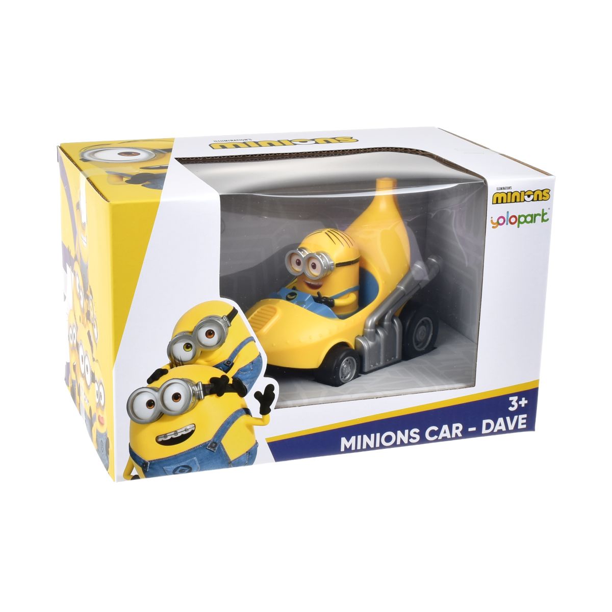 Vehiculo A Friccion Con Forma De Banana Minions - Dave