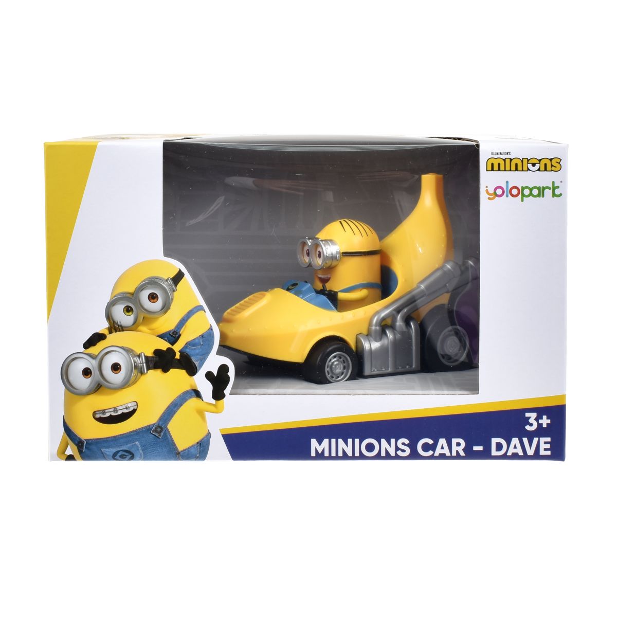 Vehiculo A Friccion Con Forma De Banana Minions - Dave