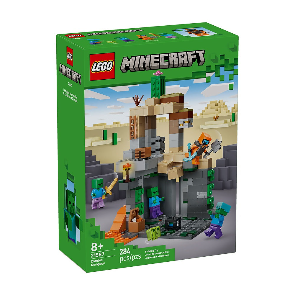El Calabozo De Zombies Lego Minecraft