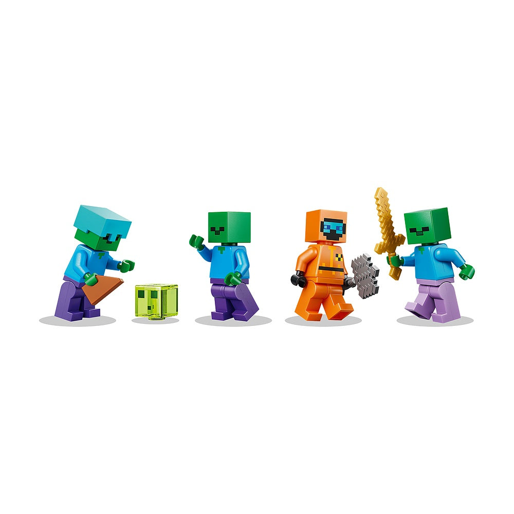 El Calabozo De Zombies Lego Minecraft