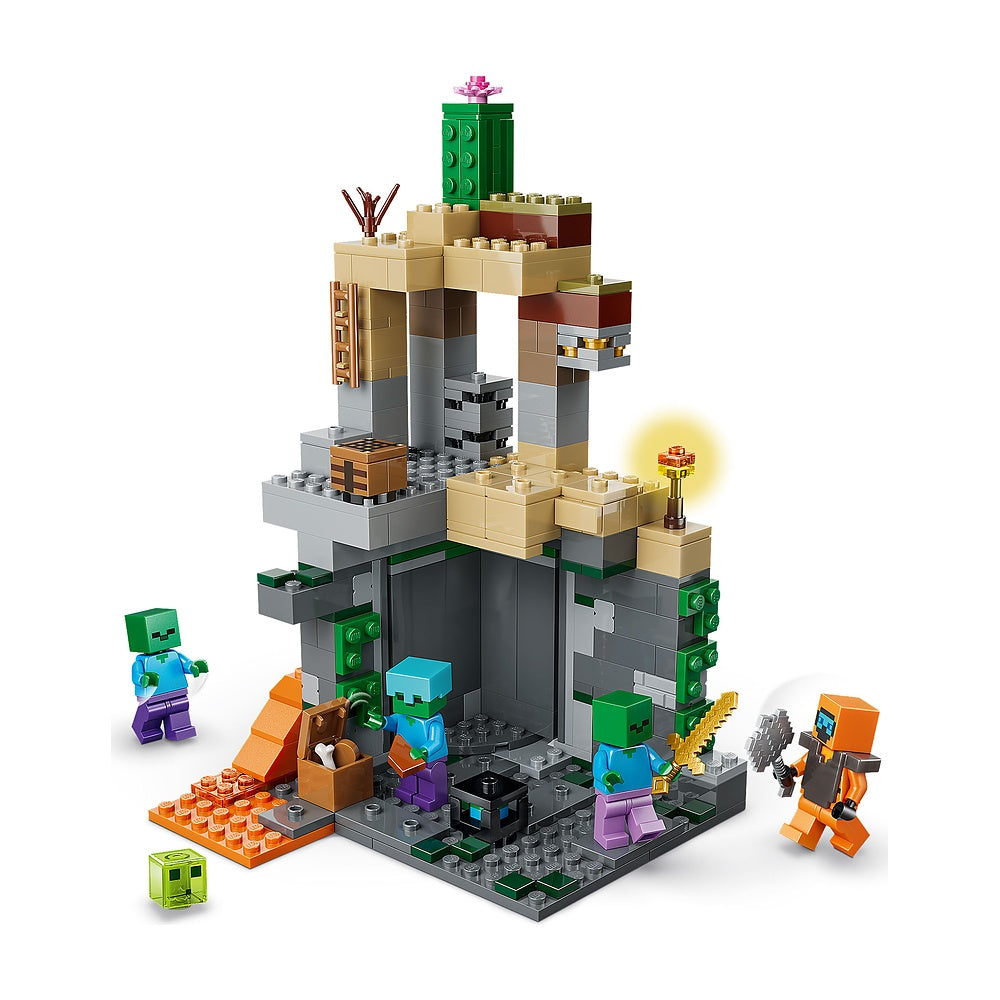 El Calabozo De Zombies Lego Minecraft