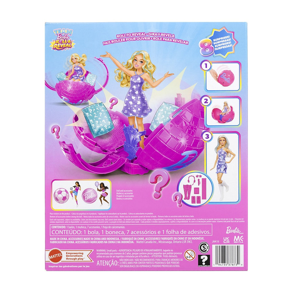 Barbie Career Burst Pop Star Roll and Reveal con Accesorios