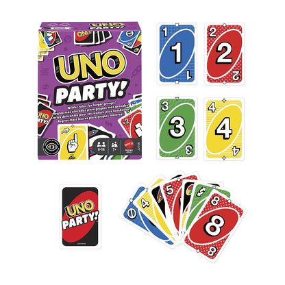 Games Uno Juego De Cartas Party Renovado