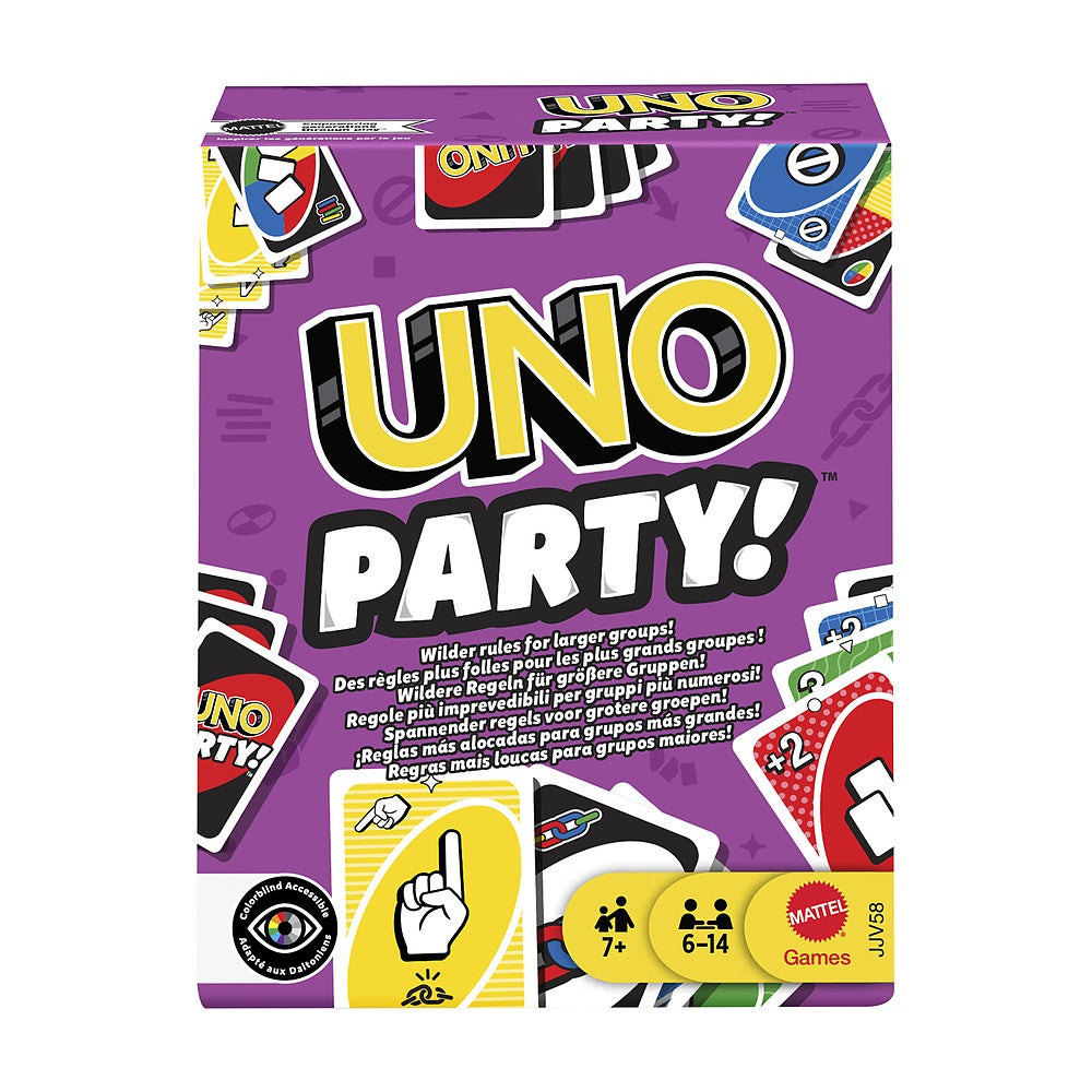 Games Uno Juego De Cartas Party Renovado