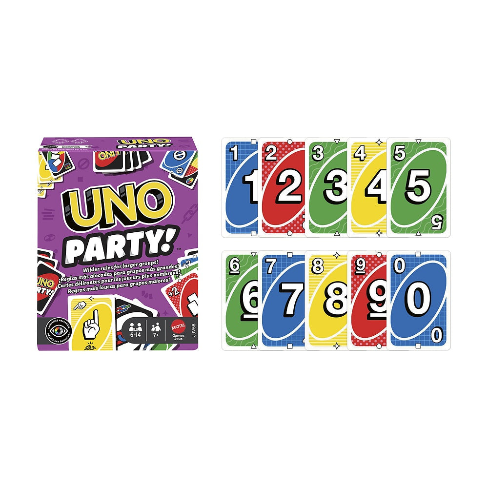 Games Uno Juego De Cartas Party Renovado