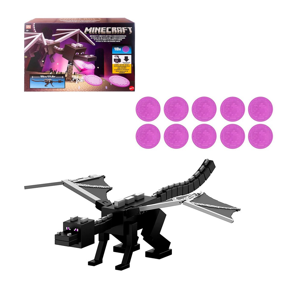 Minecraft Enderdragon De 8 Cm