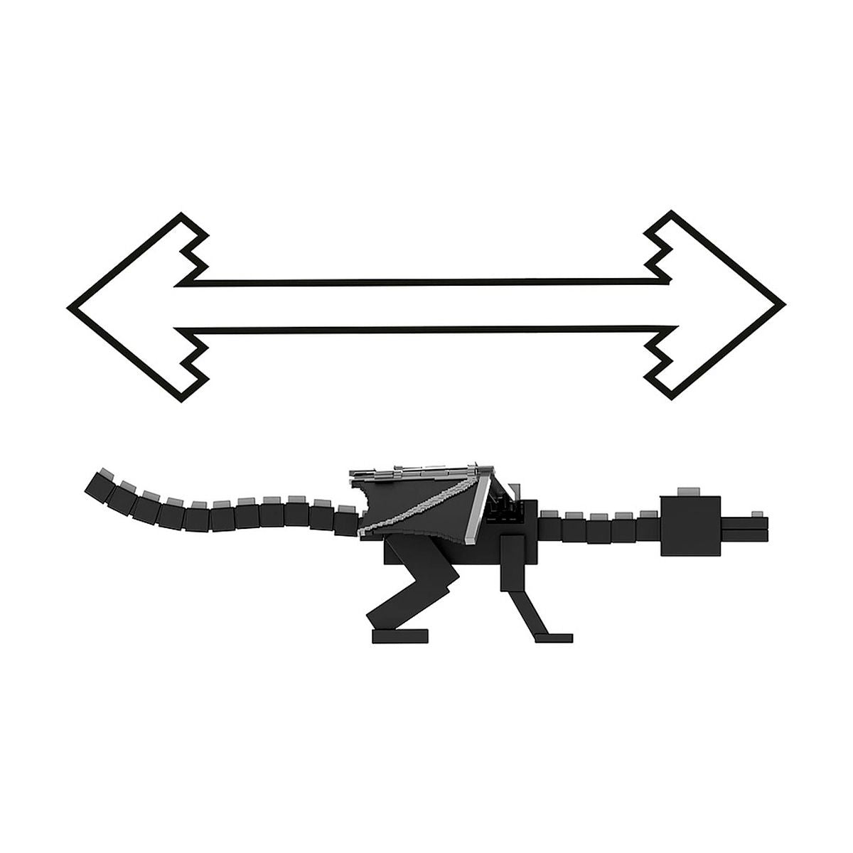 Minecraft Enderdragon De 8 Cm