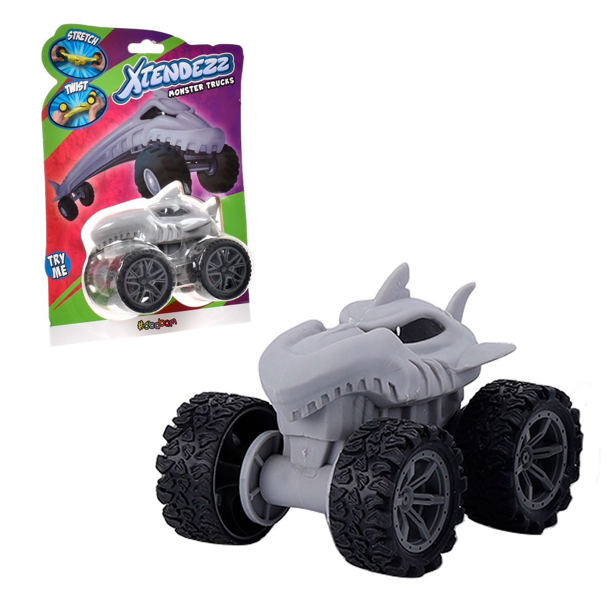 Camioneta Mounstruo Stretch Xtendezz De Sbabam - Gris