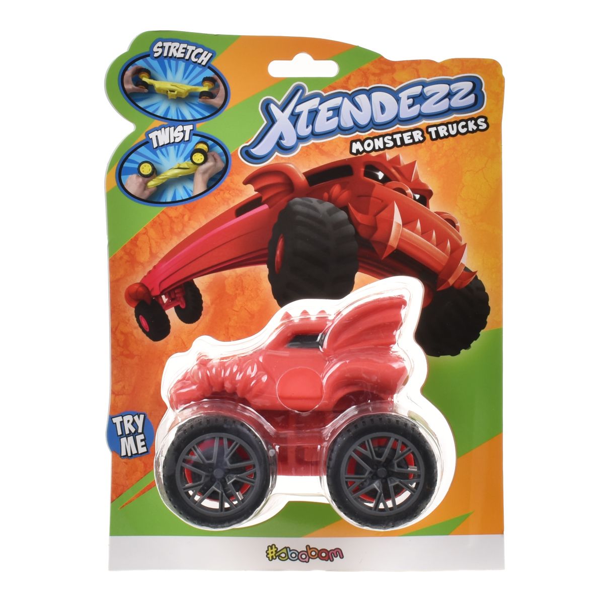 Camioneta Mounstruo Stretch Xtendezz De Sbabam - Rojo