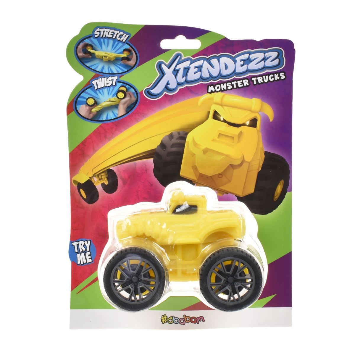 Camioneta Mounstruo Stretch Xtendezz De Sbabam - Amarillo