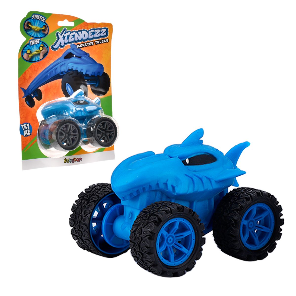 Camioneta Mounstruo Stretch Xtendezz De Sbabam - Azul