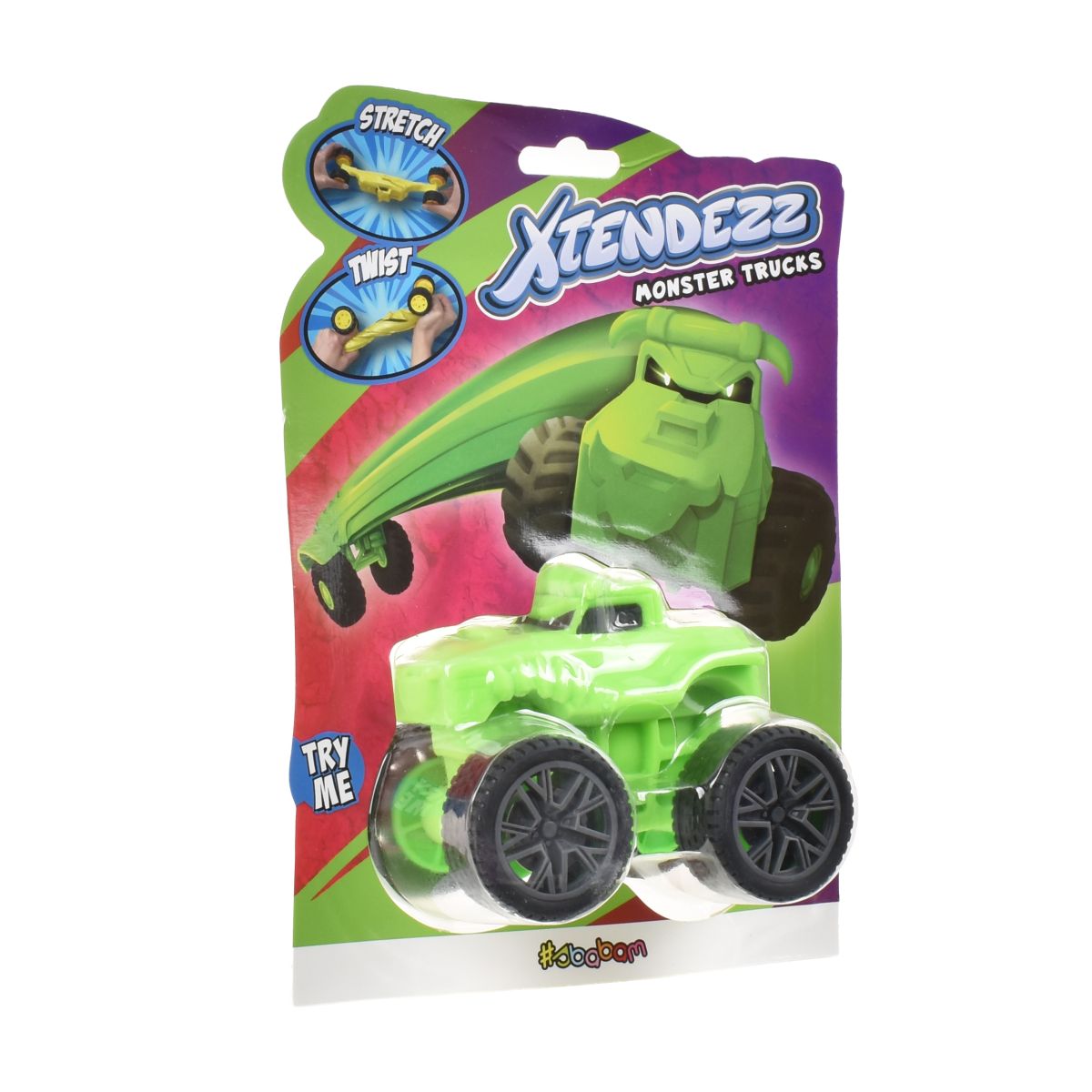 Camioneta Mounstruo Stretch Xtendezz De Sbabam - Verde