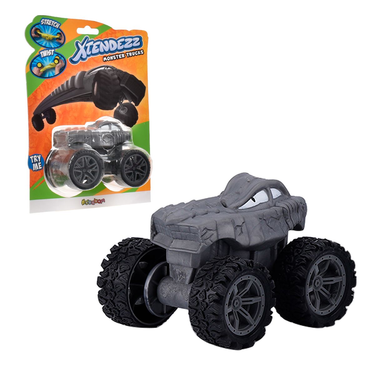 Camioneta Mounstruo Stretch Xtendezz De Sbabam - Negro