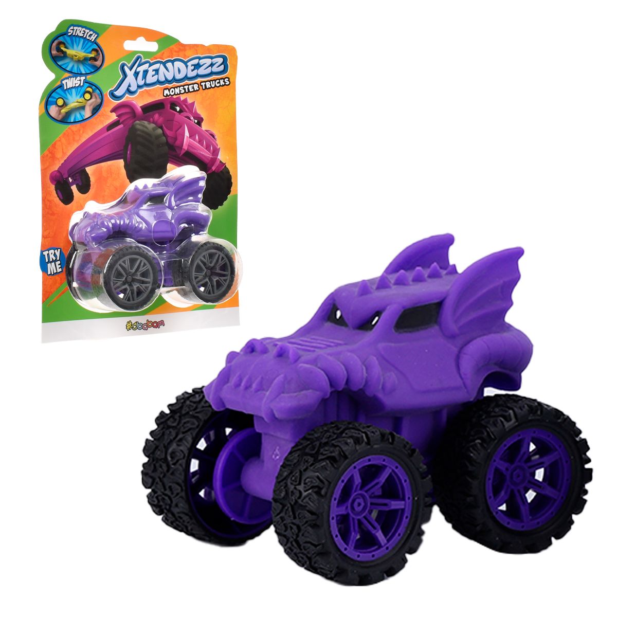 Camioneta Mounstruo Stretch Xtendezz De Sbabam - Violeta