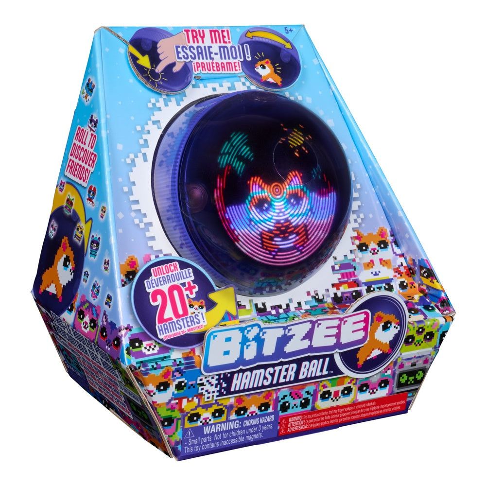 Mascota Digital Interactiva Bitzee: Bola Hámster