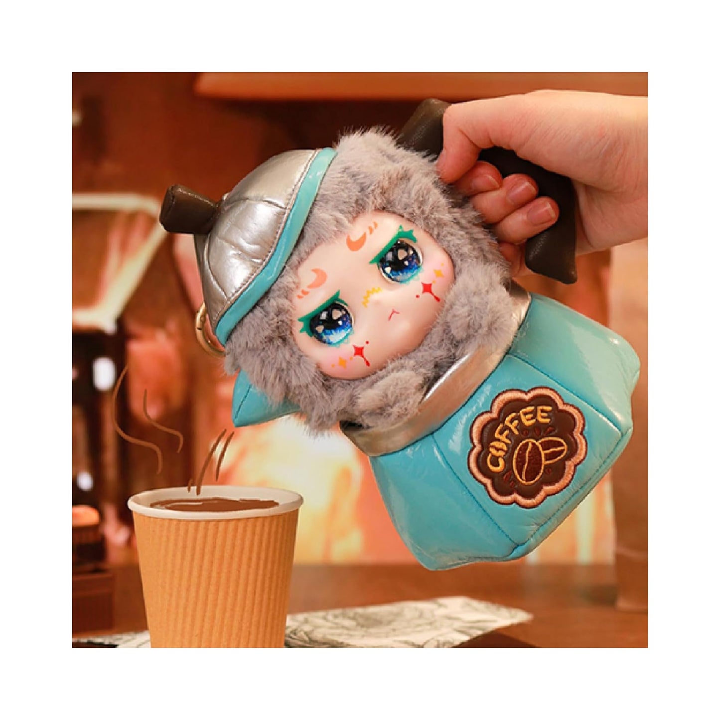 Peluche Sorpresa Kimmon: Serie Let's Cafe – Blind box