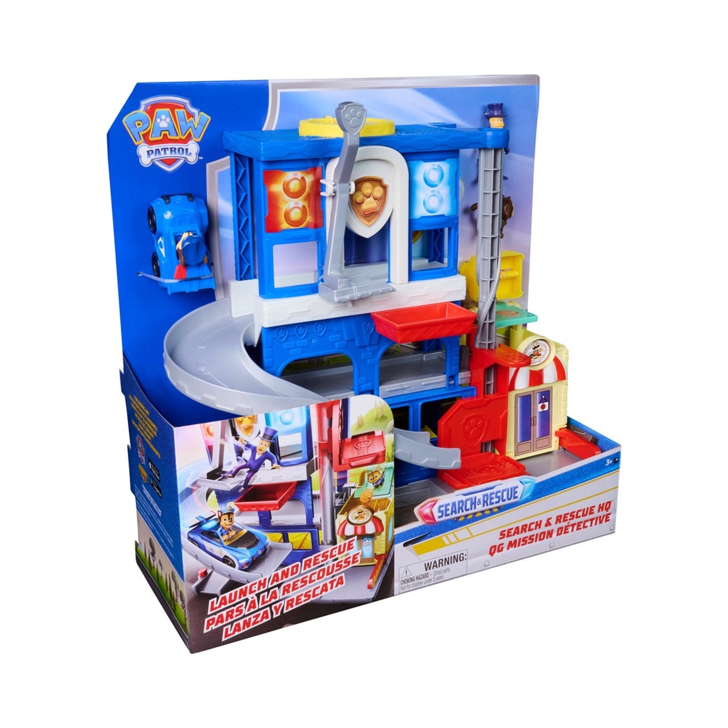 Set de Juego PAW Patrol: Cuartel General de Búsqueda y Rescate