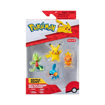 Pokémon Battle Figure Multipack de 4: Región de Hoenn (6 cm)