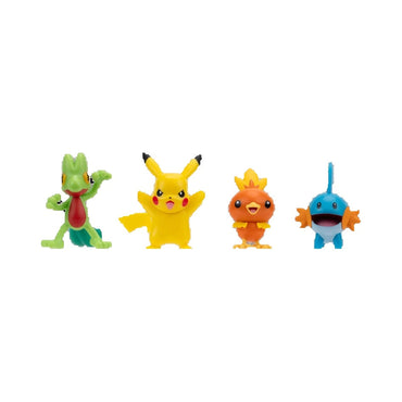 Pokémon Battle Figure Multipack de 4: Región de Hoenn (6 cm)