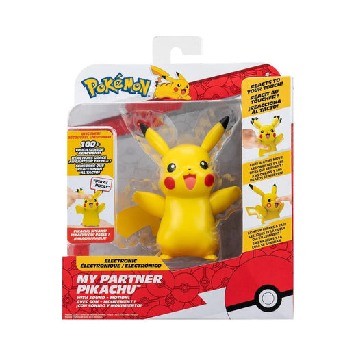 Pokémon Figura de Lujo: My Partner Pikachu Interactivo (10 cm)