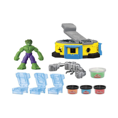 Play-doh Hulk Aplasta Y Moldea