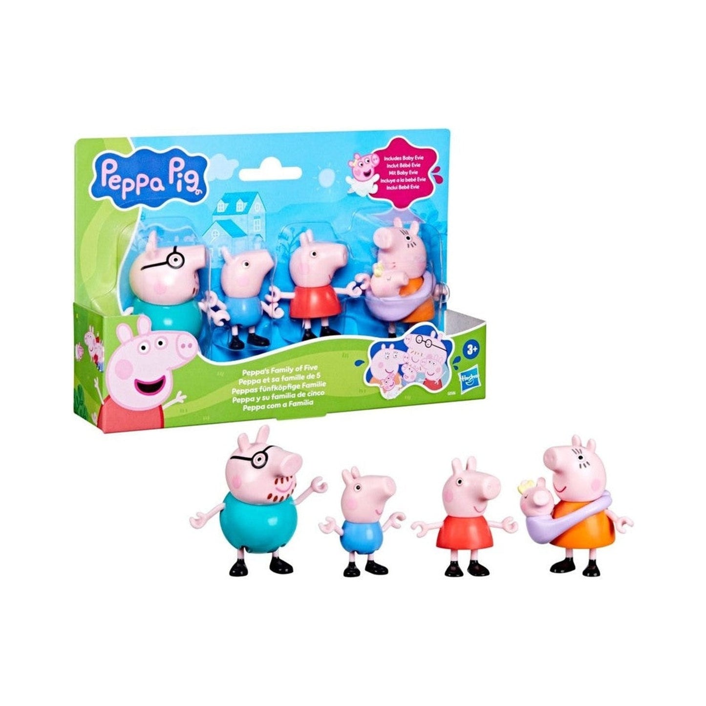 Peppa Y Su Familia De Cinco