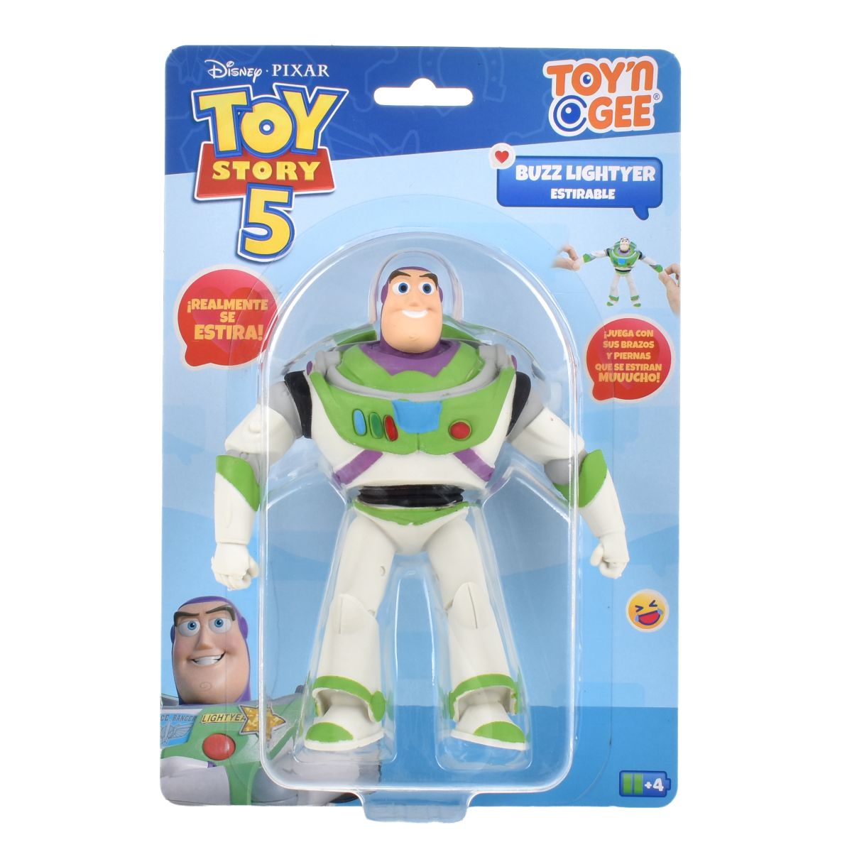 Figura Stretch 15 Cm Toy Story - Buzz Lightyear
