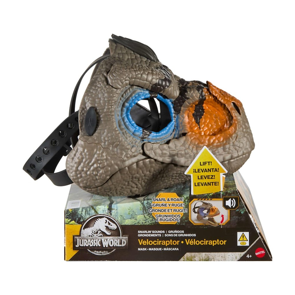 Jurassic World Juguete Mascara De Raptor Con Efectos De Sonido