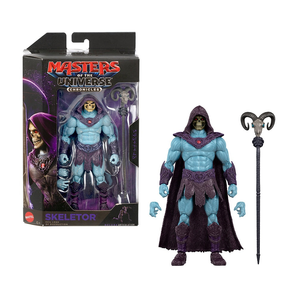Motu He-man Figura Accion Skeletor Chronicles Escala 1:12