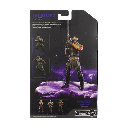 Motu He-man Figura Accion Tri Klops Villano Escala 1:12