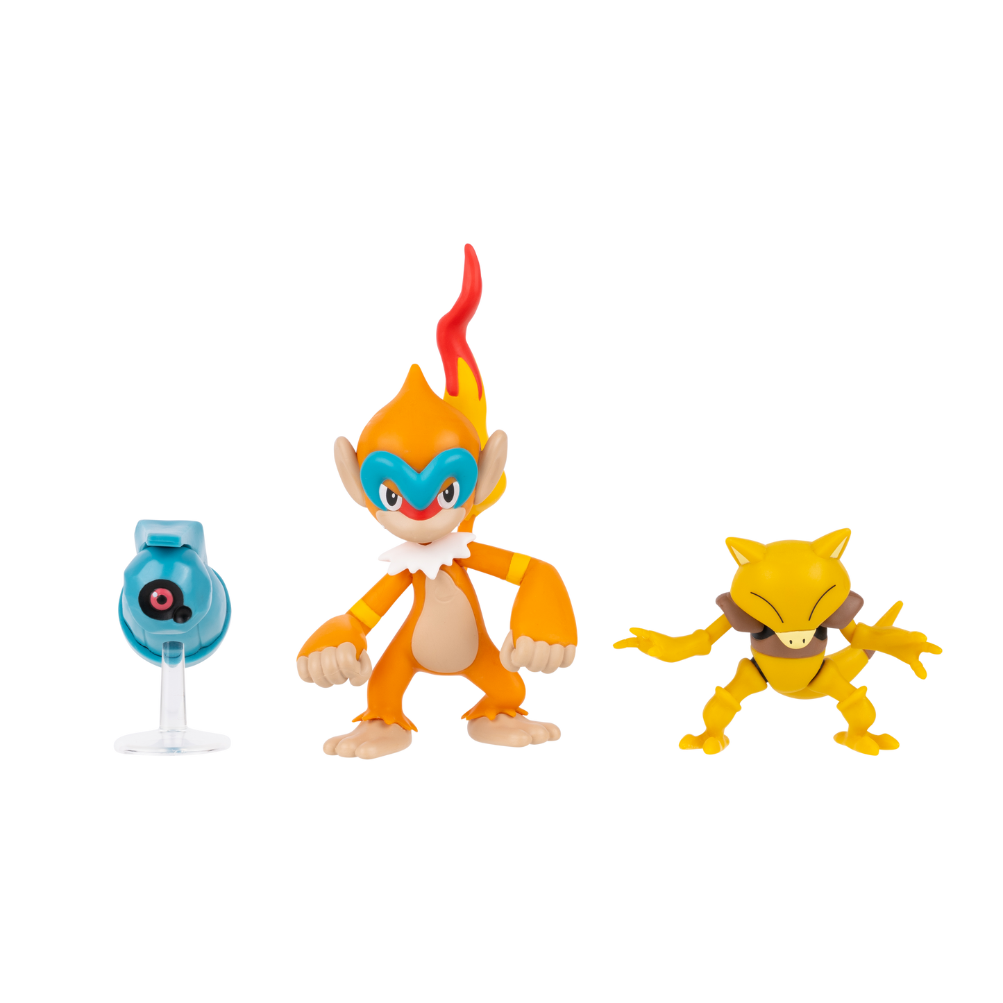 Pokemon Pack 3 Figuras - Beldum - Monferno - Abra
