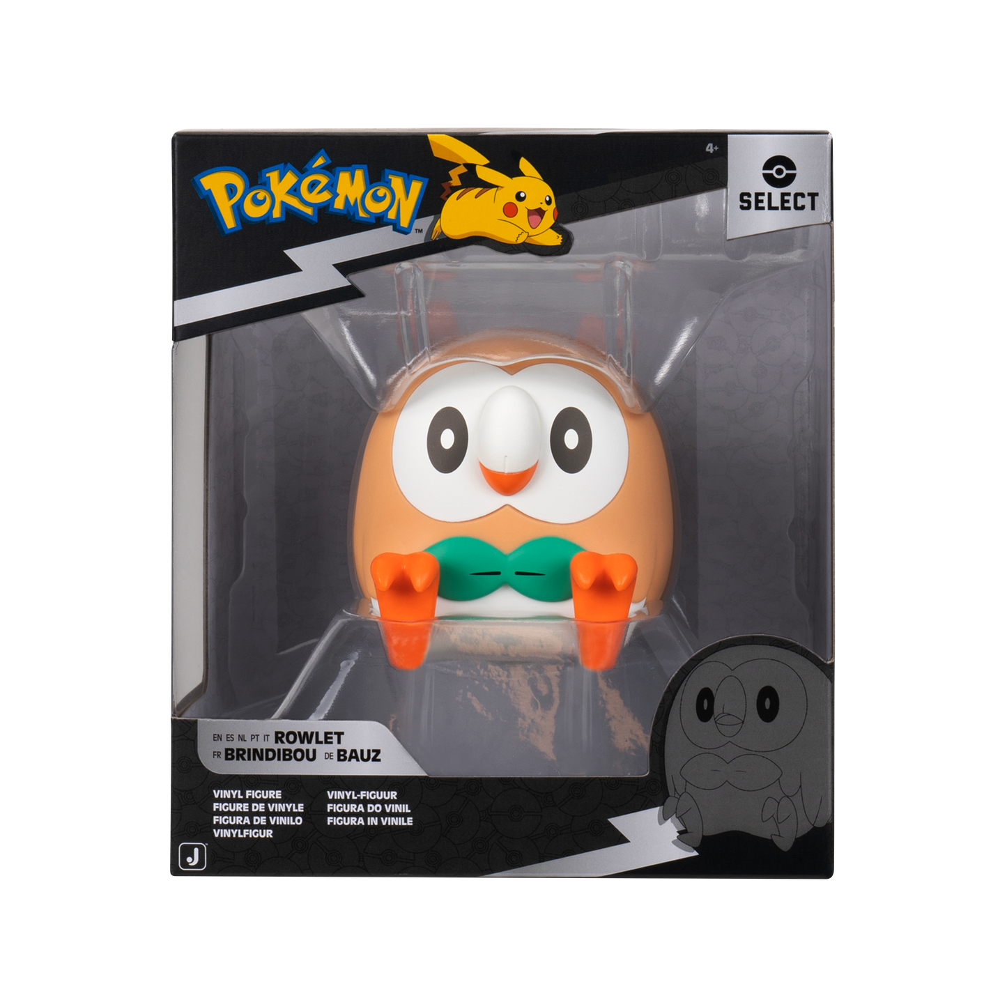 Figura Vinilo 10 Cm. Pokemon - Rowlet