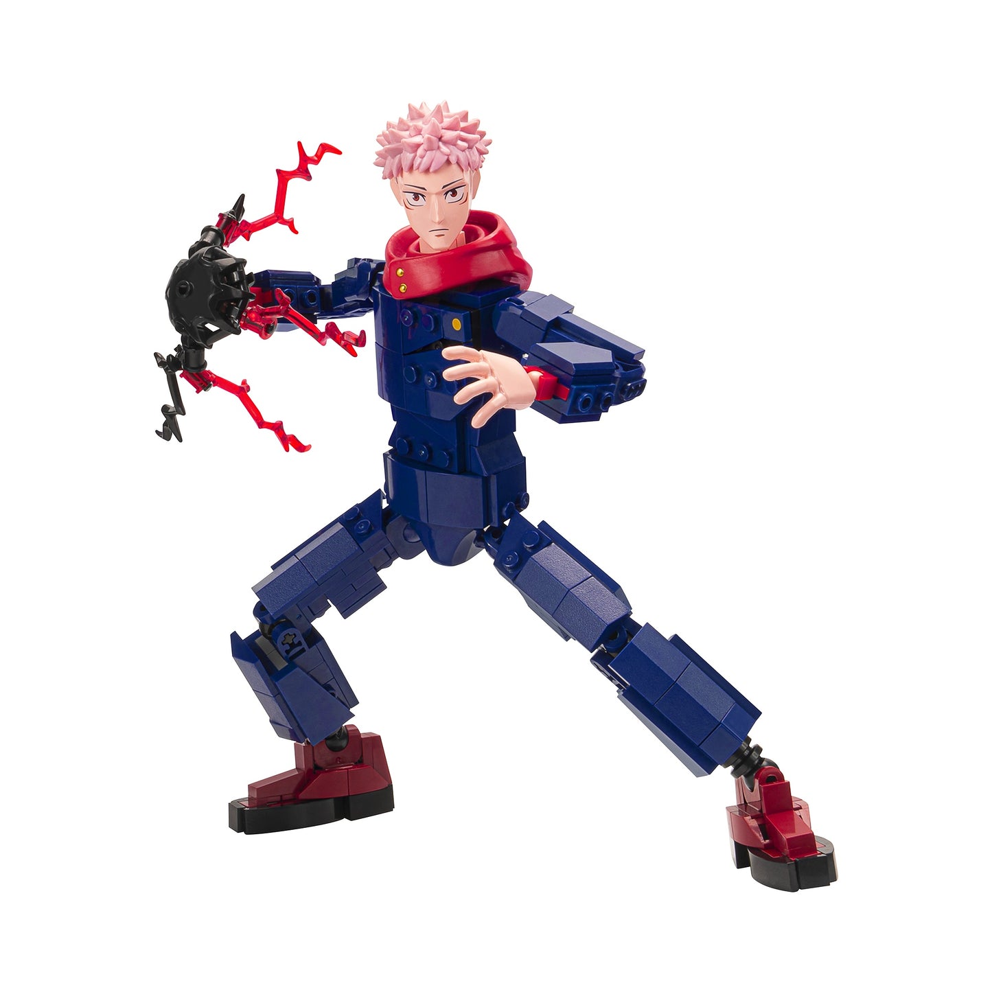 Jujutsu Kaisen BLDR: Figura de Construcción Yuji Itadori (24 cm)