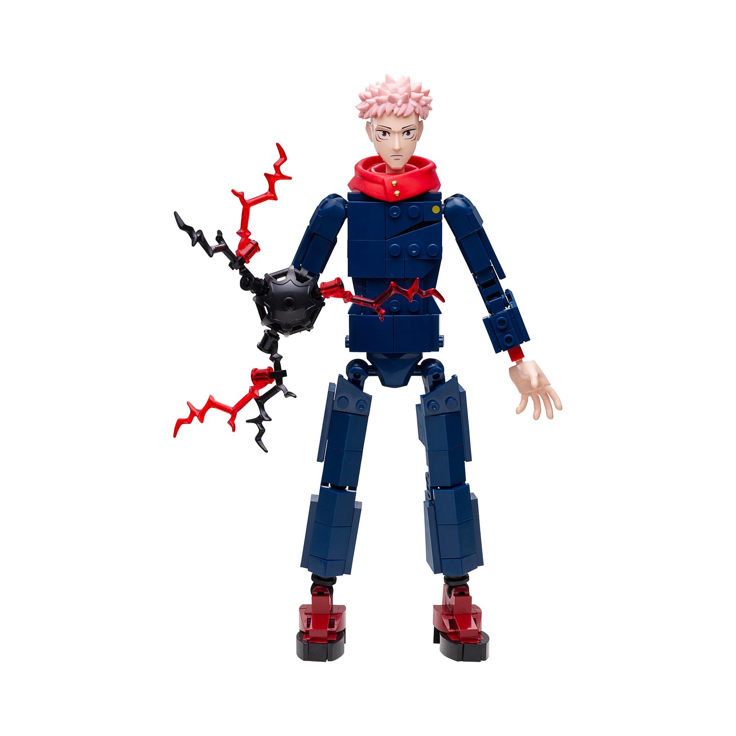 Jujutsu Kaisen BLDR: Figura de Construcción Yuji Itadori (24 cm)