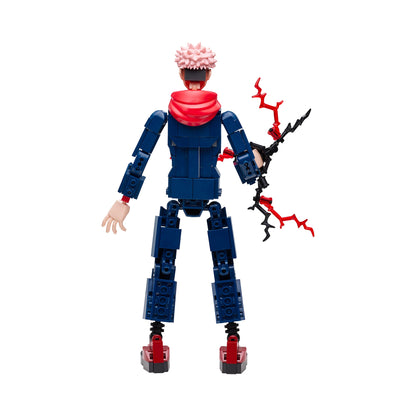 Jujutsu Kaisen BLDR: Figura de Construcción Yuji Itadori (24 cm)