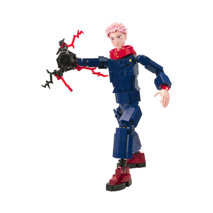 Jujutsu Kaisen BLDR: Figura de Construcción Yuji Itadori (24 cm)