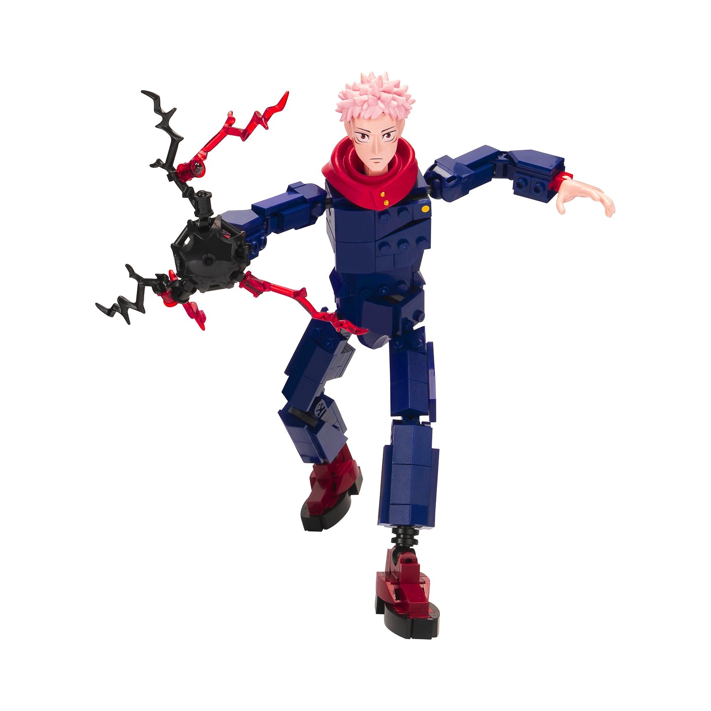 Jujutsu Kaisen BLDR: Figura de Construcción Yuji Itadori (24 cm)