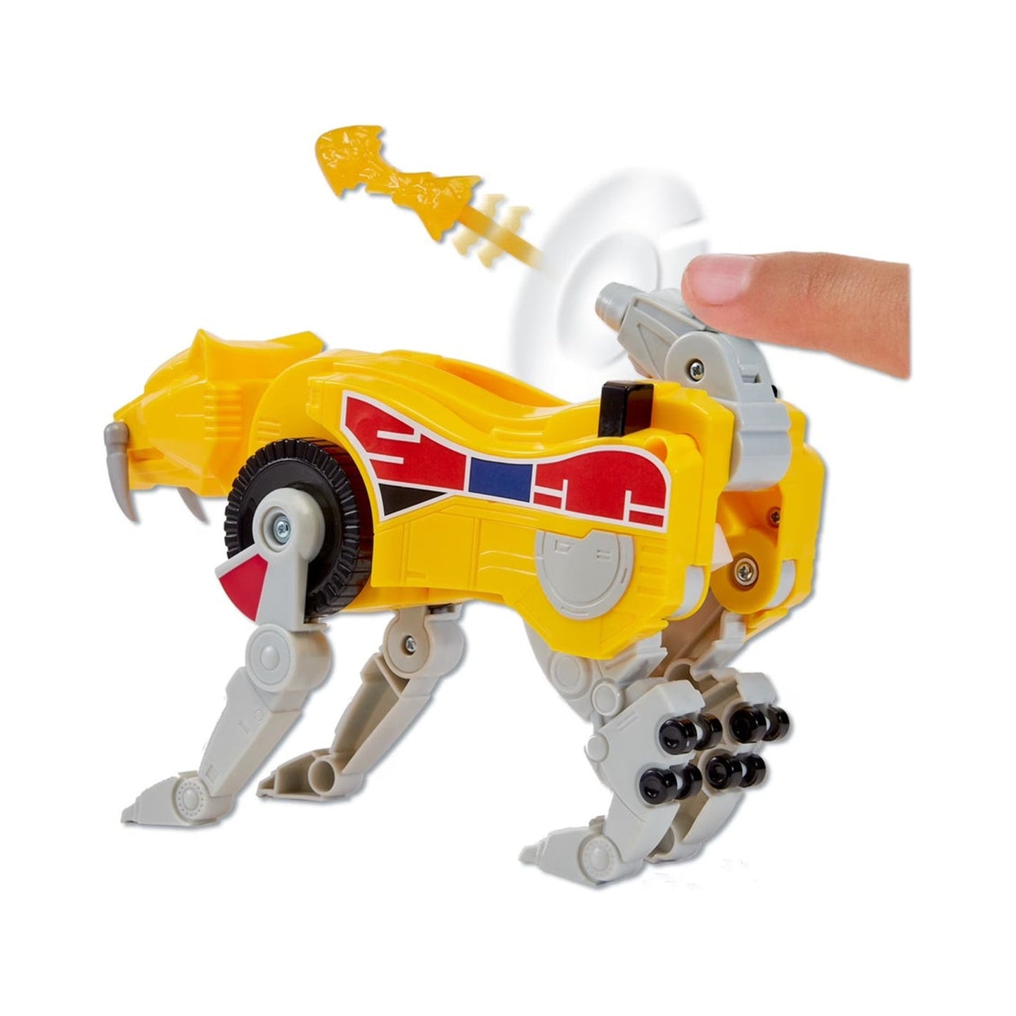 Power Rangers Dinozord Combinable - Tigre Colmillos De Sable