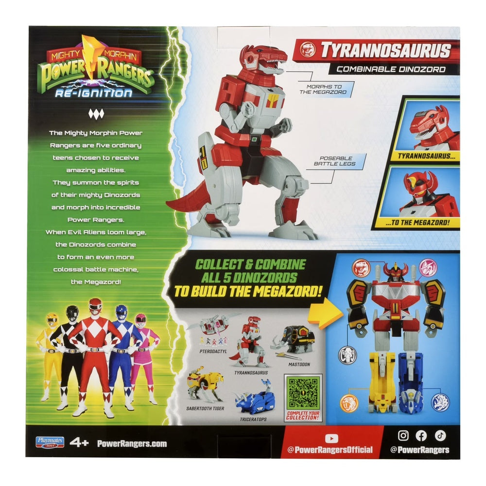Power Rangers Megazord Combinable - Tiranosaurio