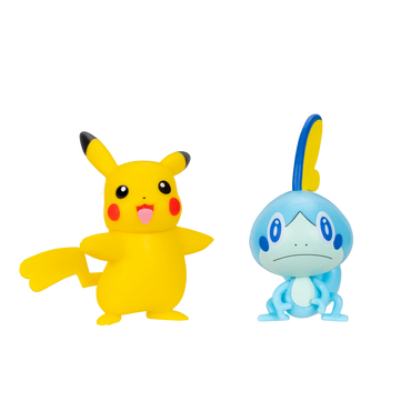 Pokemon Set Figuras De Batalla - Pikachu - Sobble
